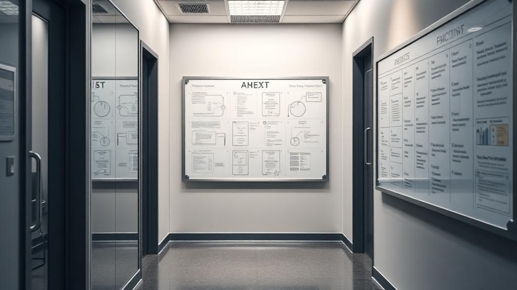 Équipe en réunion autour d'un tableau de pilotage industriel