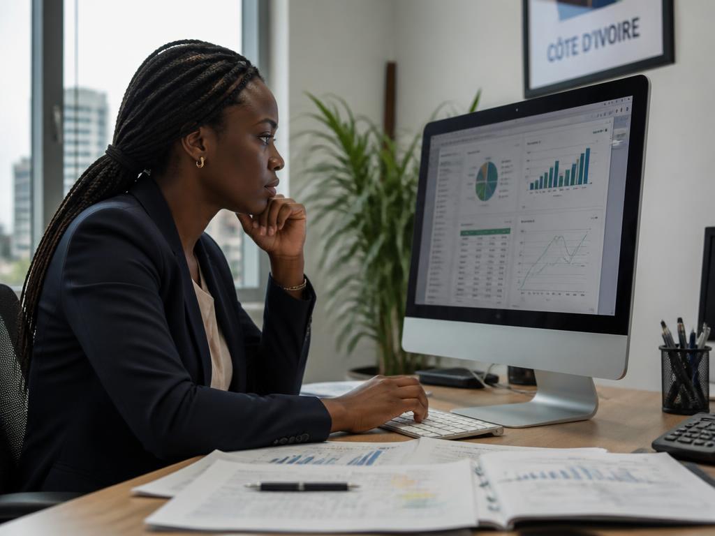 Analyste étudiant des rapports statistiques